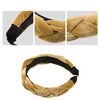 Unique Bargains Thick Braided Velvet Headband Hairband Accessories for Women 1.2 Inch Wide 1 Pc - image 3 of 4