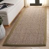 Natural Fiber Twill Plain Seagrass NF111 Indoor Rugs - Safavieh - 2 of 2