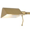 Possini Euro Design Keegan Modern Swing Arm Wall Lamp with Dual USB Ports Warm Gold Plug-In Light Fixture Adjustable for Bedroom - 3 of 4