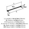 Amerock Farewind Pull for Cabinets, Drawers, and Furniture - 3 of 4