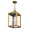 Livex Lighting Nyack 3 - Light Pendant in  Antique Brass - 4 of 4