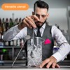 Unique Bargains Stainless Steel Drink Coffee Cocktail Stirrers Swizzle Sticks 4 Pcs - 4 of 4