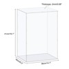 Unique Bargains Acrylic Dustproof Protection Showcase for Collectibles Display - 2 of 3