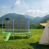 VYNXARIA 12FT Recreational Trampoline with Slide, Swings, and Basketball Features - Ultimate Outdoor Adventure - 3 of 4