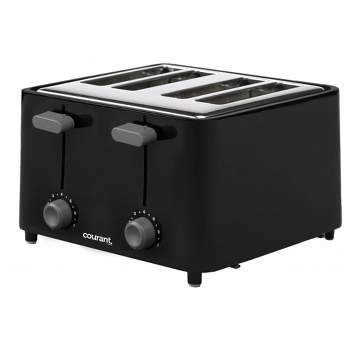 The Chef'sChoice Gourmezza 4 Slice Toaster steps up your style in the  kitchen with a matte black finished body and chrome accents. The premium  stainless steel of this toaster not only delivers