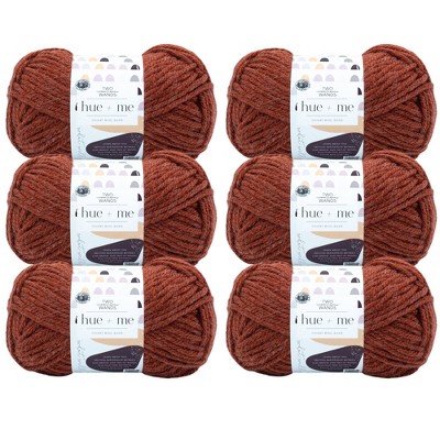 6pk Hue + Me Yarn Spicy - Lion Brand Yarn