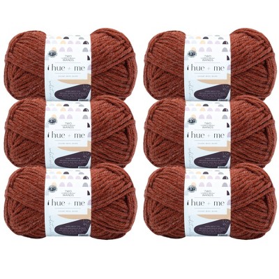 6pk Hue + Me Yarn Spicy - Lion Brand Yarn