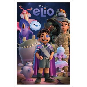 Trends International Disney Elio (2025) - Group Framed Wall Poster Prints - 1 of 4
