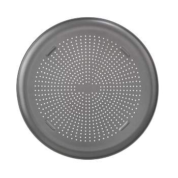 Handook Pizza Crisper Pan, Carbon Steel, Non-Stick, Tray Pizza Pan with  holes,12 Inch