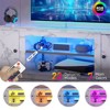 Pinmoco 63" LED TV Stand for TVs up to 70", Gaming Entertainment Center with Storage Cabinet and Adjustable Shelf - 3 of 4