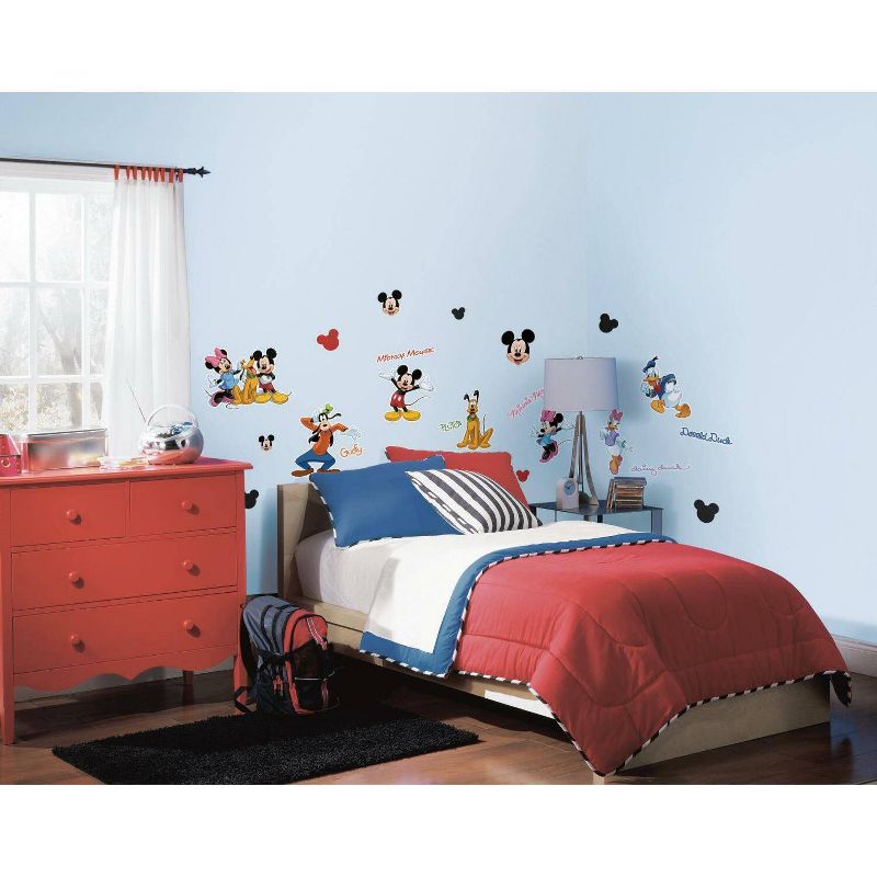 Mickey and Friends Peel and Stick Kids&#39; Wall Decal, 3 of 6