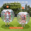 Inflatable Bumper Ball for Adults and Teens, 4FT Bubble Ball with Handles, Straps, Thick PVC, and Repair Kit for Outdoor Play - 3 of 4
