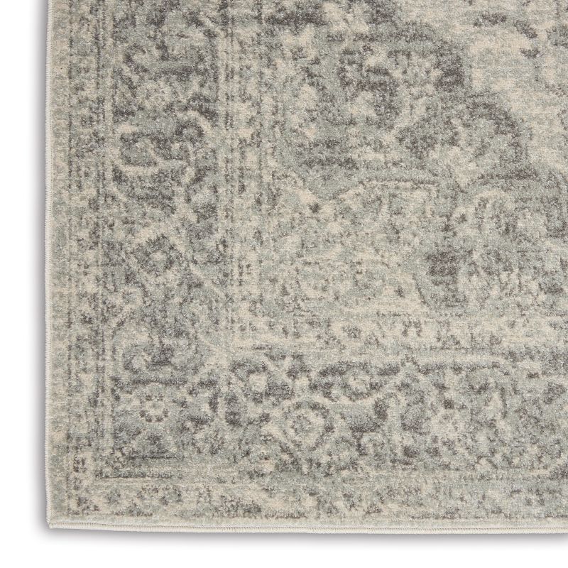 Nourison Tranquil TRA05 Ivory/Grey Indoor Area Rug, 5 of 12