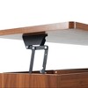 PAGED Home Office Desks Writing Desk with 7 Drawers and Large Side Pocket, Computer Desk for Living Room, Study - 4 of 4