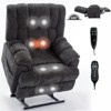 NicBex Massage Chair Power Lift Chair Recliner Chair with Power Remote Lounge Chair Comfy Chair for Living Room, Reading Room - 3 of 4