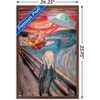 Trends International Masters Redux - The Scream UFO Framed Wall Poster Prints - 3 of 4