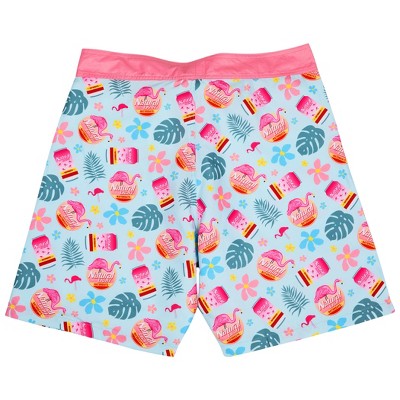 Natural Light Mens Natural Light Naturdays Floral All Over Print Board Shorts - Large (34) — фото 2
