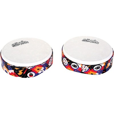 Rhythm Tech Rhythm Village Benkadi Club Series 6 in. Hand Drum 7 x 2 in. Benkadi Burst