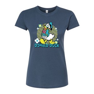 Women's - Disney - Donald Duck Fitted Graphic T-Shirt - 1 of 3