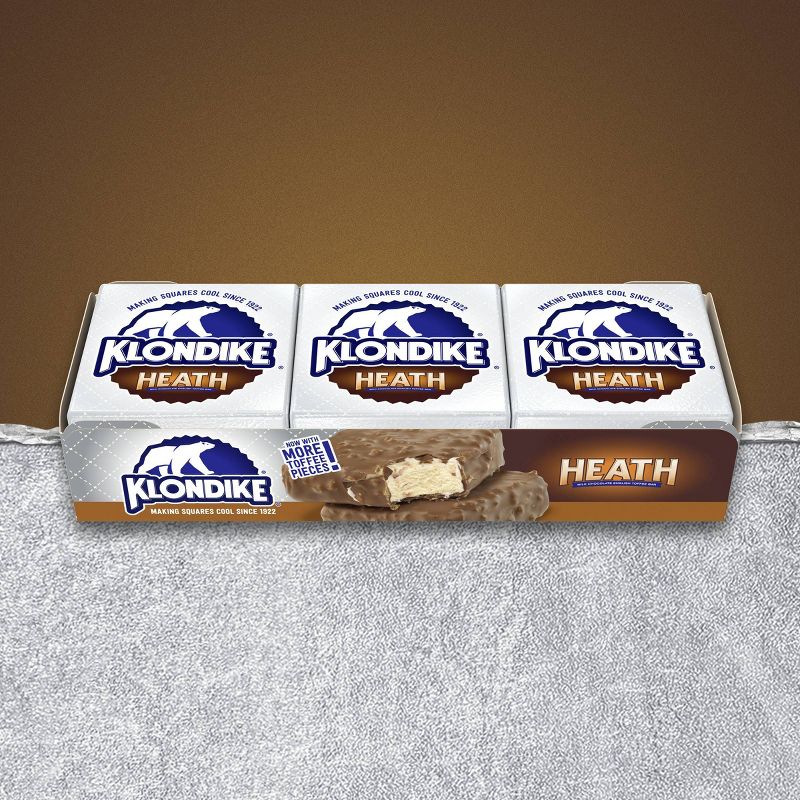 Klondike Heath Vanilla Bars Frozen Dairy Dessert - 6pk, 6 of 8