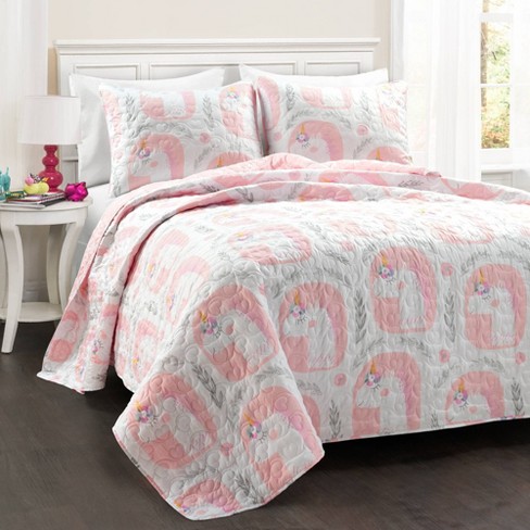 Target unicorn bed set sale