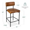 Best Choice Products Set of Counter Height Bar Stools - 2 of 4