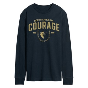- National Women's Soccer League - North Carolina Courage Indsutrial Long Sleeve Graphic T-Shirt - 1 of 1