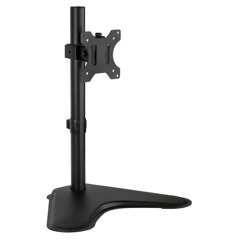 Mount-It! Standing Monitor Stand for Desktops | Single Monitor Mount | Height Adjustable Tilt Swivel Rotating | Fits 21.5 - 32 Inches Computer Screen, 1 of 5
