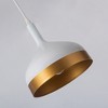 Artcraft Lighting Dash 4 - Light Island Pendant Light in  White/Gold - 3 of 4
