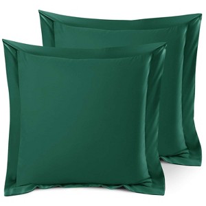 Nestl Soft Pillow Shams Set of 2, Double Brushed Microfiber Pillow Covers, Premium Pillow Shams With 1.5” Flange - 1 of 4