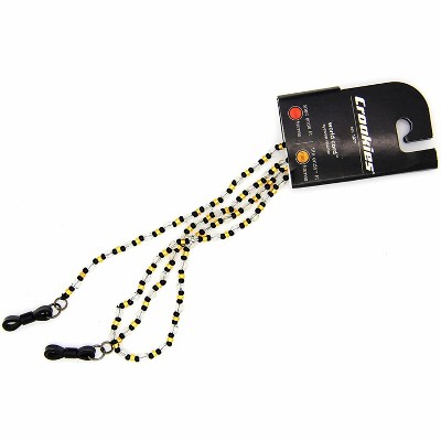 Croakies Czech Glass Cords Crystal Spec End|Made in the USA|100% Cotton|made of high quality material that prevents slipping and sliding of sunglasses