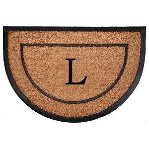 Calloway Mills 106572436L The General Monogram Doormat, 24" x 36", Letter L - 1 of 1