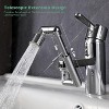 Attop ​​2-Pack 1440° Swivel Faucet Extender with Robotic Arm, Female/Male Thread Aerator with 2 Water Modes for Kitchen/Bathroom Sink, Chrome Plated - 3 of 4