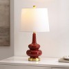 Evie Table Lamp - 23 Inch Height - TBL4610 - Cranberry - Safavieh - 4 of 4