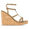 New York & Company Abla Women's Strappy Wedge Sandal - 2 of 4