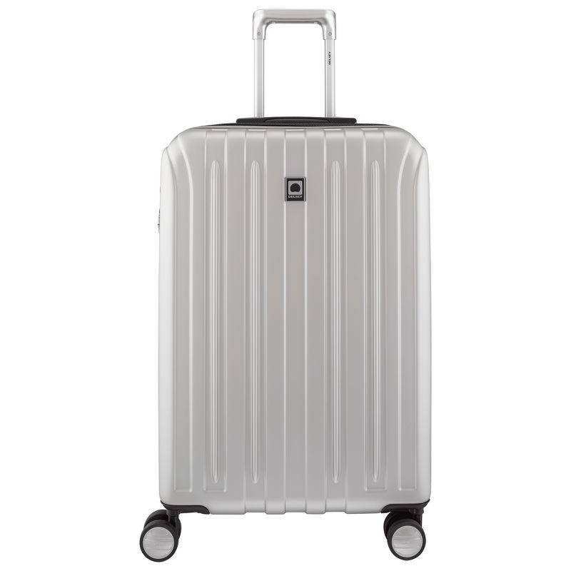 DELSEY Paris Titanium Expandable Upright Hardside Medium Checked Spinner Suitcase, 1 of 8