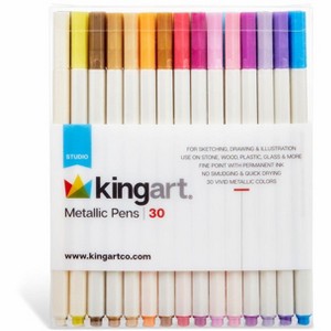 KINGART Metallic Pens 30 Colors - 1 of 4