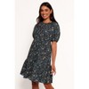 Petal and Pup Tasmin Midi Dress - Blue Floral XL - 2 of 4