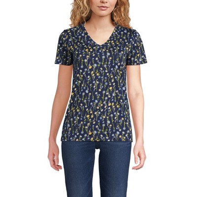 Lands' End Women's Relaxed Supima Cotton T-Shirt