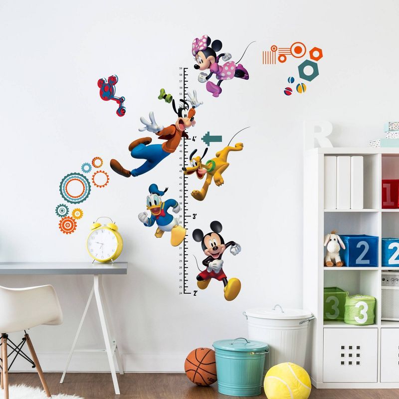 Mickey and Friends Growth Chart Peel &#38; Stick Kids&#39; Wall Decals - RoomMates, 5 of 7