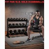 Garvee Dumbbell Rack Weight Rack Vertical Rack for Home Gym, Weight Rack for Dumbbells (Rack Only) - 2 of 4