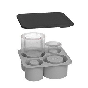 For Stanley Cup 4 In 1 Ice Lattice Mold Silicone Ice Maker Box(Gray) - 1 of 4