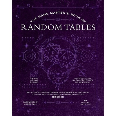 The Game Master&#39;s Book of Astonishing Random Tables - by  Ben Egloff (Hardcover)