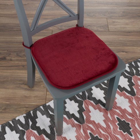 Dining chair discount cushion with ties