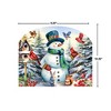 Briarwood Lane Winter Art Sign 8.25x10.25 Snowman and Birds For Winter Art Sign - 2 of 4