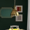 Hudson and Canal Wide Pendant with Metal Shade - 4 of 4