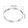 Unique Bargains Heat-Resistant Perforated Stainless Steel Cake Rings for Baking - 2 of 4