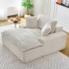 51'' Comfort Bearing Sofa with Two Pillows and Backrest,Space-Saving Design for Bedrooms and Living Rooms - The Pop Home - 2 of 4