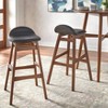 Set of 2 30" Mid-Century Modern Barstools - Buylateral - 2 of 3