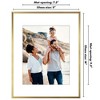 Americanflat Aluminum Picture Frame with Mat - 2 of 4